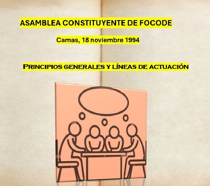 Cartel Asamblea constituyente de FOCODE
