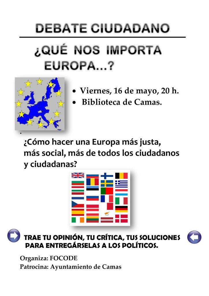 La situación de la Unión Europea. Falta de democracia en la Unión Europea. 16 mayo 2014