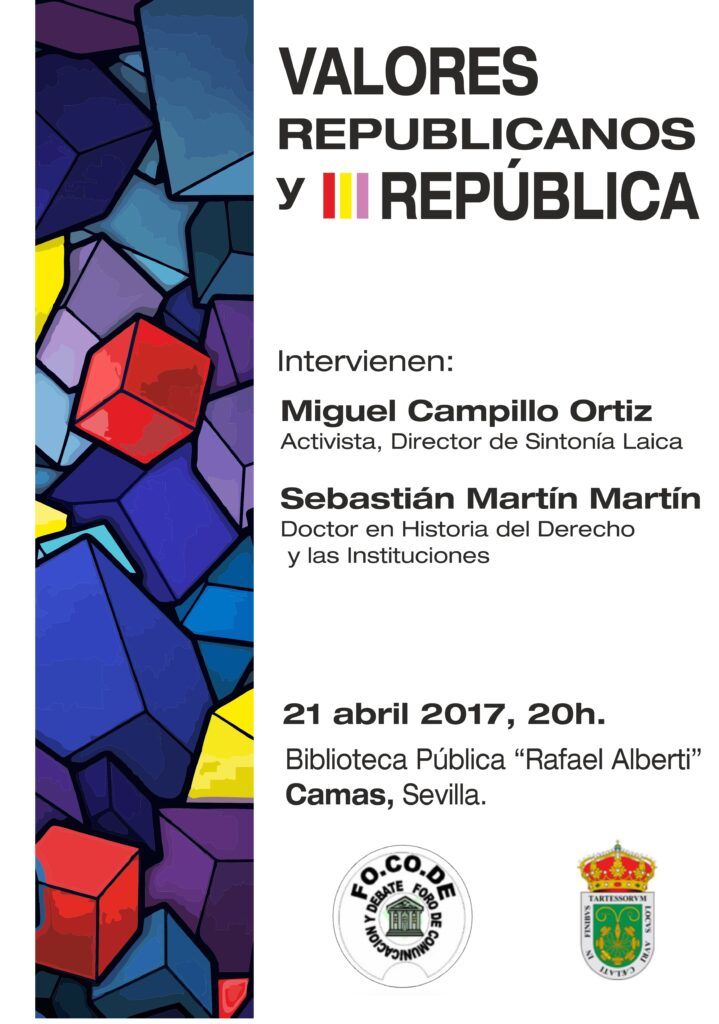 Cartel Valores Republicanos y La III República Española