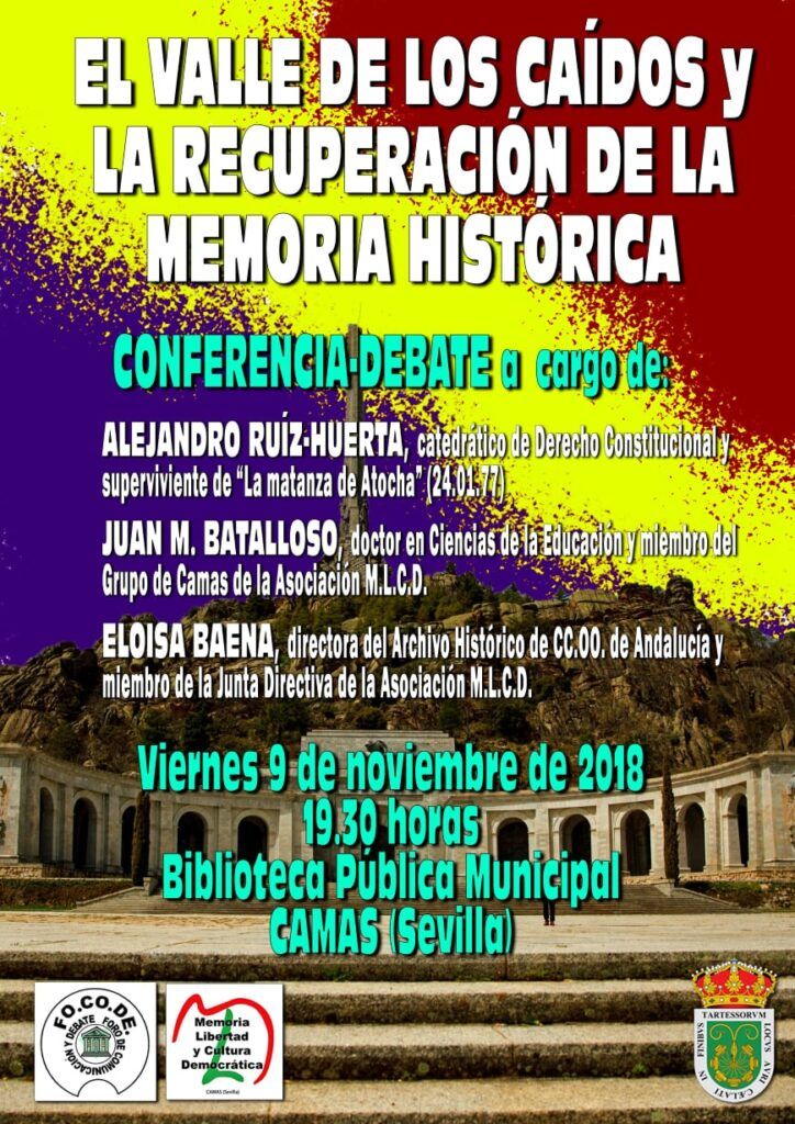 Cartel El Valle De Los Caídos y la recuperación de la Memoria Histórica.