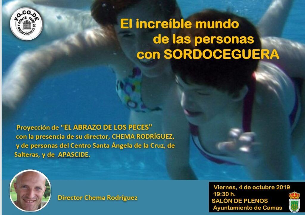 Cartel Jornada El Increíble Mundo de las Personas Sordociegas
