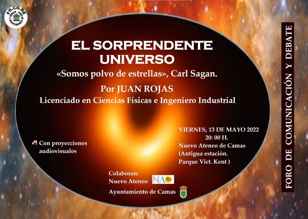 Cartel El Sorprendente Universo