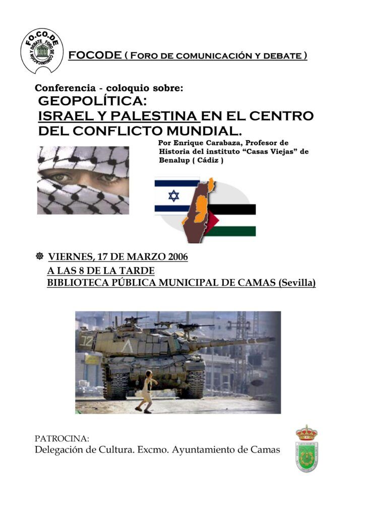 Cartel Geopolítica: Israel y Palestina en el centro del conflicto mundial