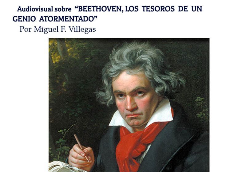 Cartel Montaje Audiovisual: Beethoven, los tesoros de un genio atormentado