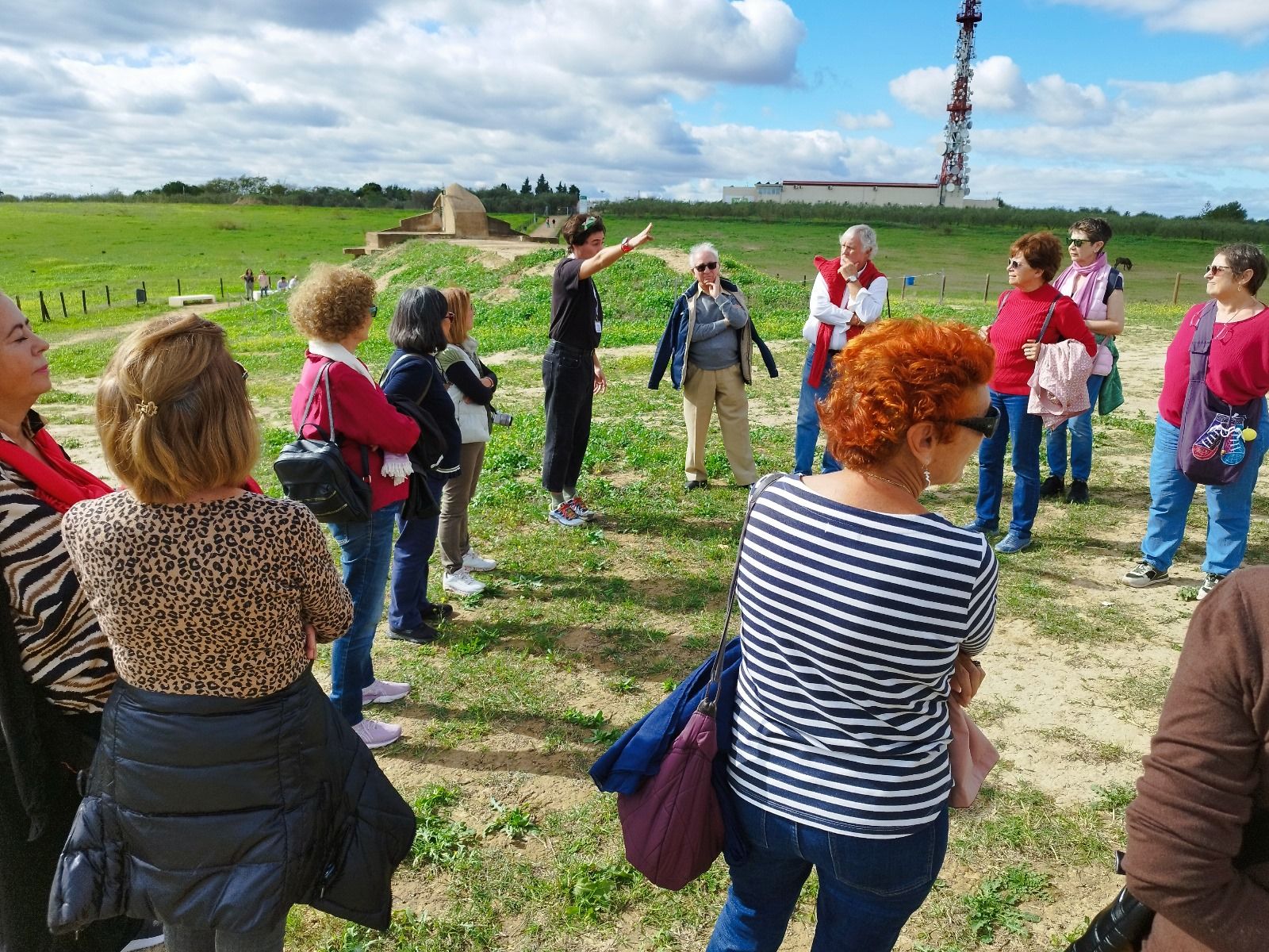 Visita arqueológica a Valencina