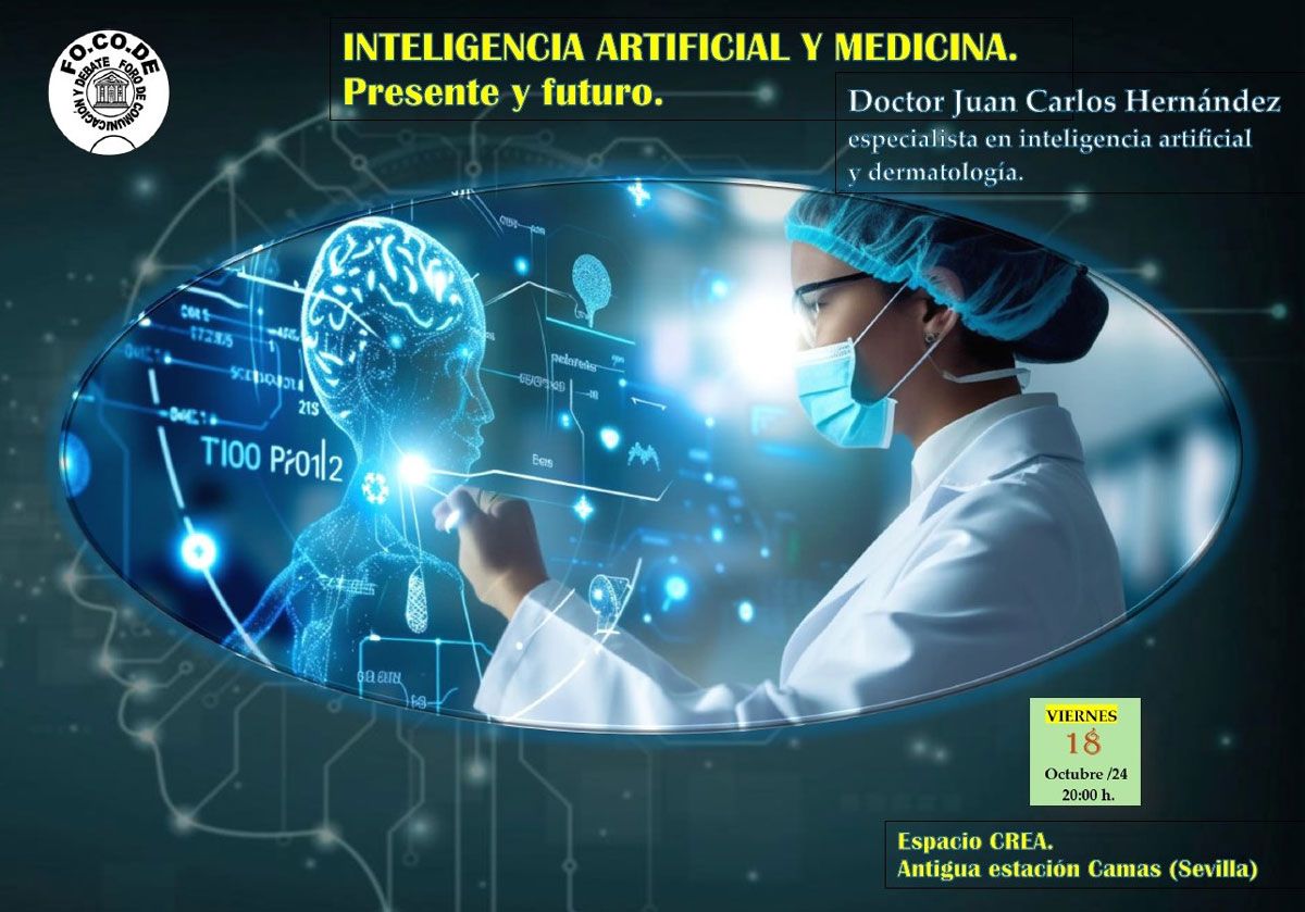 Cartel Inteligencia Artificial y medicina