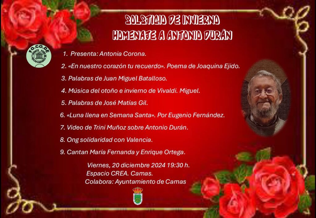 Programa del Solsticio Invierno 2024 Programa del Solsticio Invierno 2024