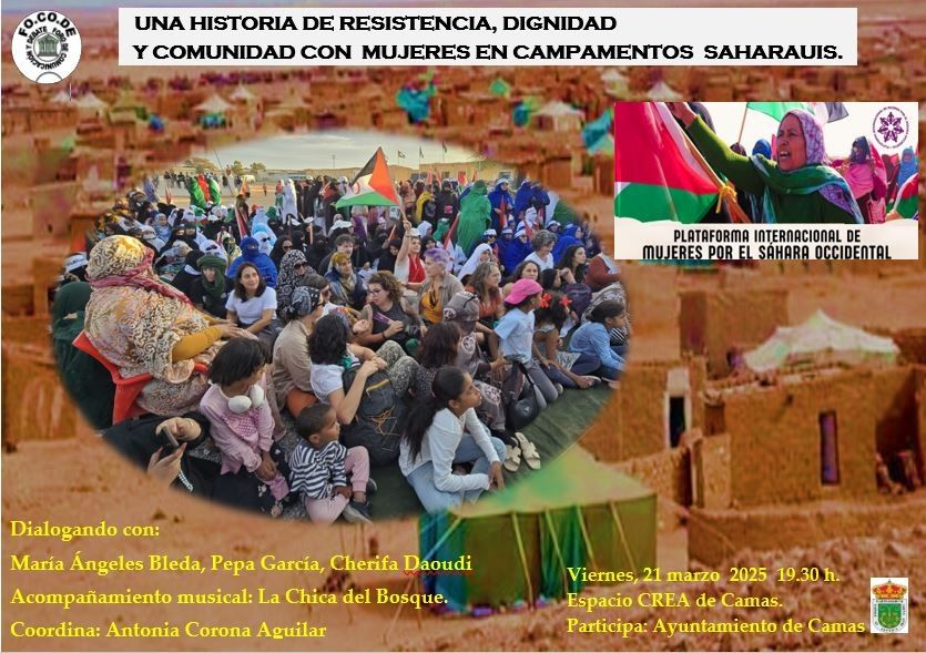 Una historia de resistencia, dignidad y comunidad con mujeres en campamentos saharauis